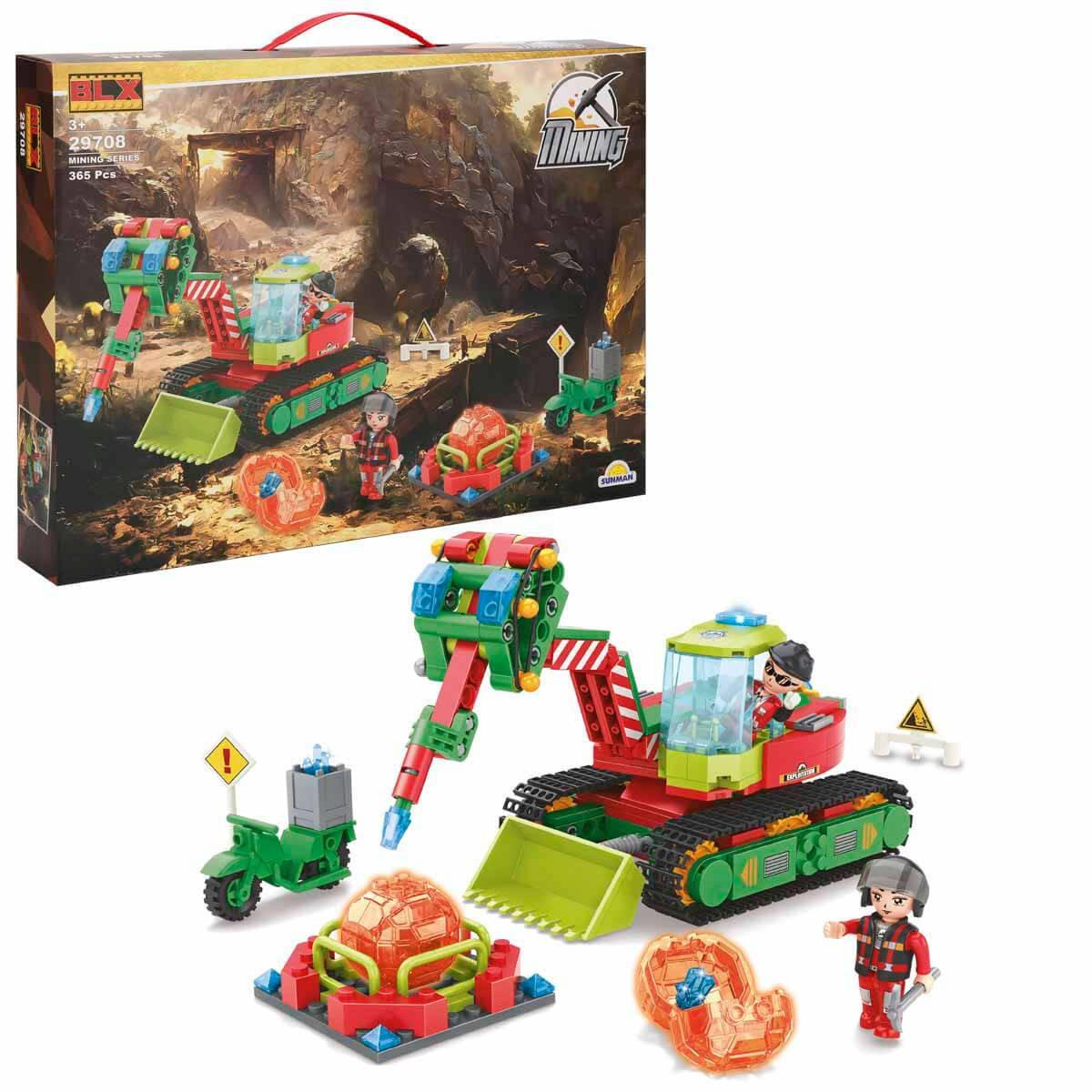 BLX Mining Madende Altın Çıkarma Operasyonu Yapı Seti 365 Parça