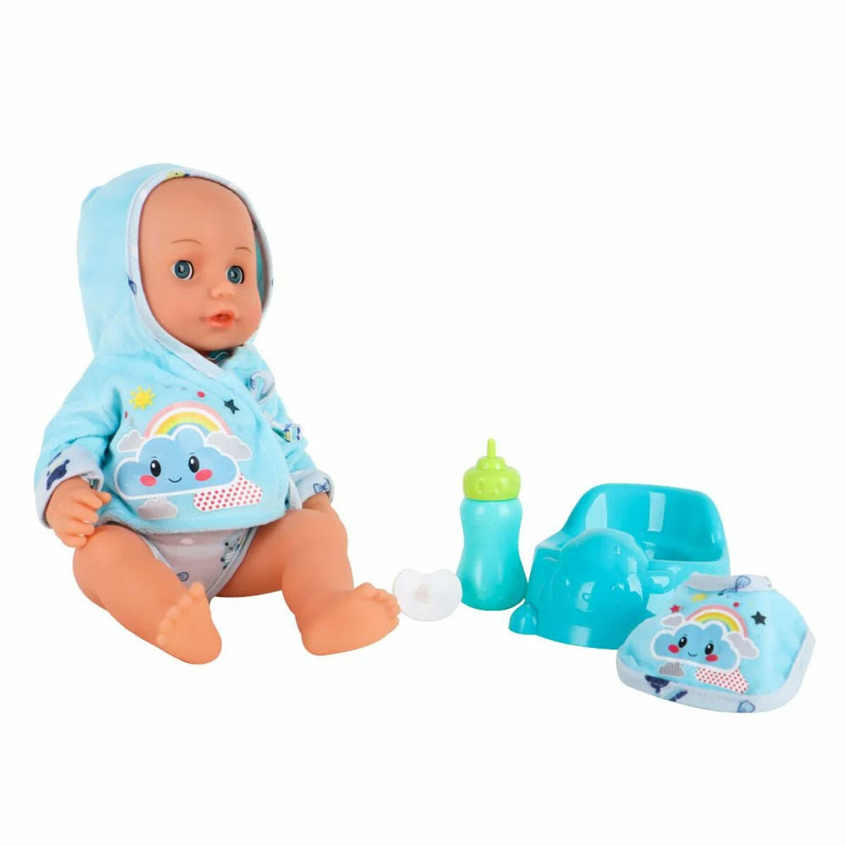 Babydoll My Love Tuvalet Eğitimi Seti 35 cm | Altını Islatan İnteraktif Bebek | Lazımlıklı Ve Aksesuarlı Bakım Kiti