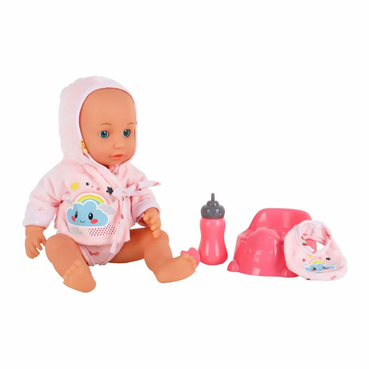 Babydoll My Love Tuvalet Eğitimi Seti 35 cm | Altını Islatan İnteraktif Bebek | Lazımlıklı Ve Aksesuarlı Bakım Kiti