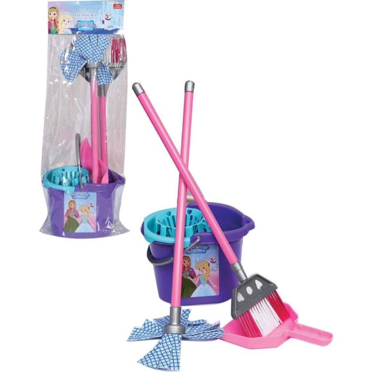 Uçar Oyuncak Buzlar Ülkesi PVC Temizlik Seti