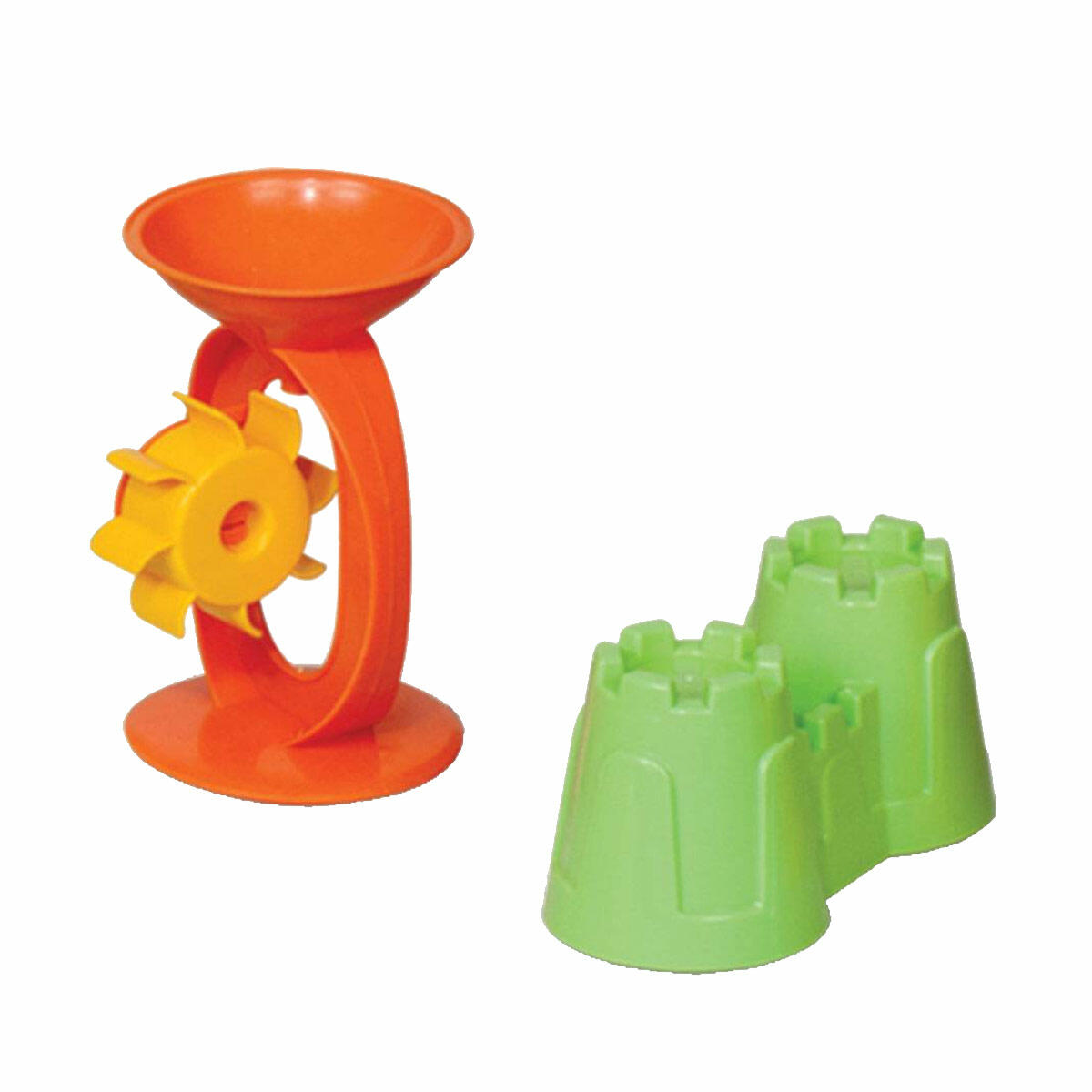 Barbie Büyük Kale Kum Kovası Set | 8 Parça Plaj Oyun Seti | Dede Oyuncak Lisanslı Barbie Kum Kalıpları