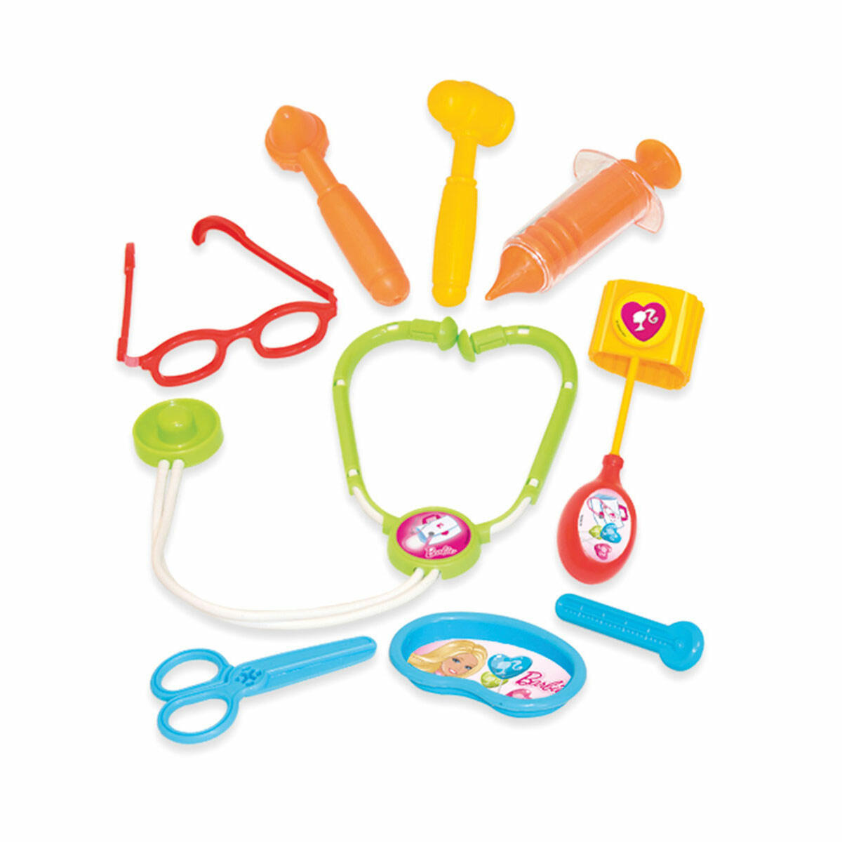 Barbie Doktor Setli Bavulum | Eğitici Sağlık Ve Rol Yapma Seti | Taşınabilir Aksesuarlı Barbie Doktor Çantası