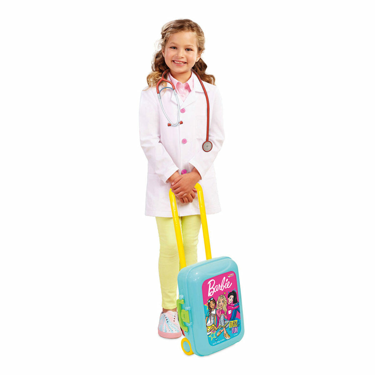 Barbie Doktor Setli Bavulum | Eğitici Sağlık Ve Rol Yapma Seti | Taşınabilir Aksesuarlı Barbie Doktor Çantası