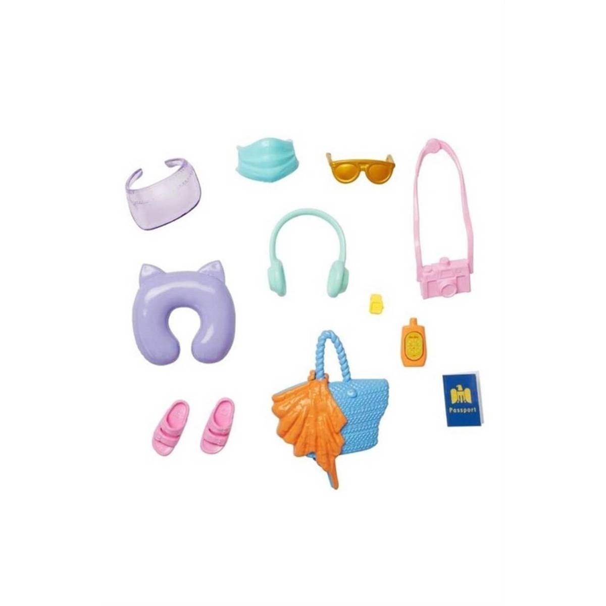 Barbie'nin Moda Aksesuarları Paketi