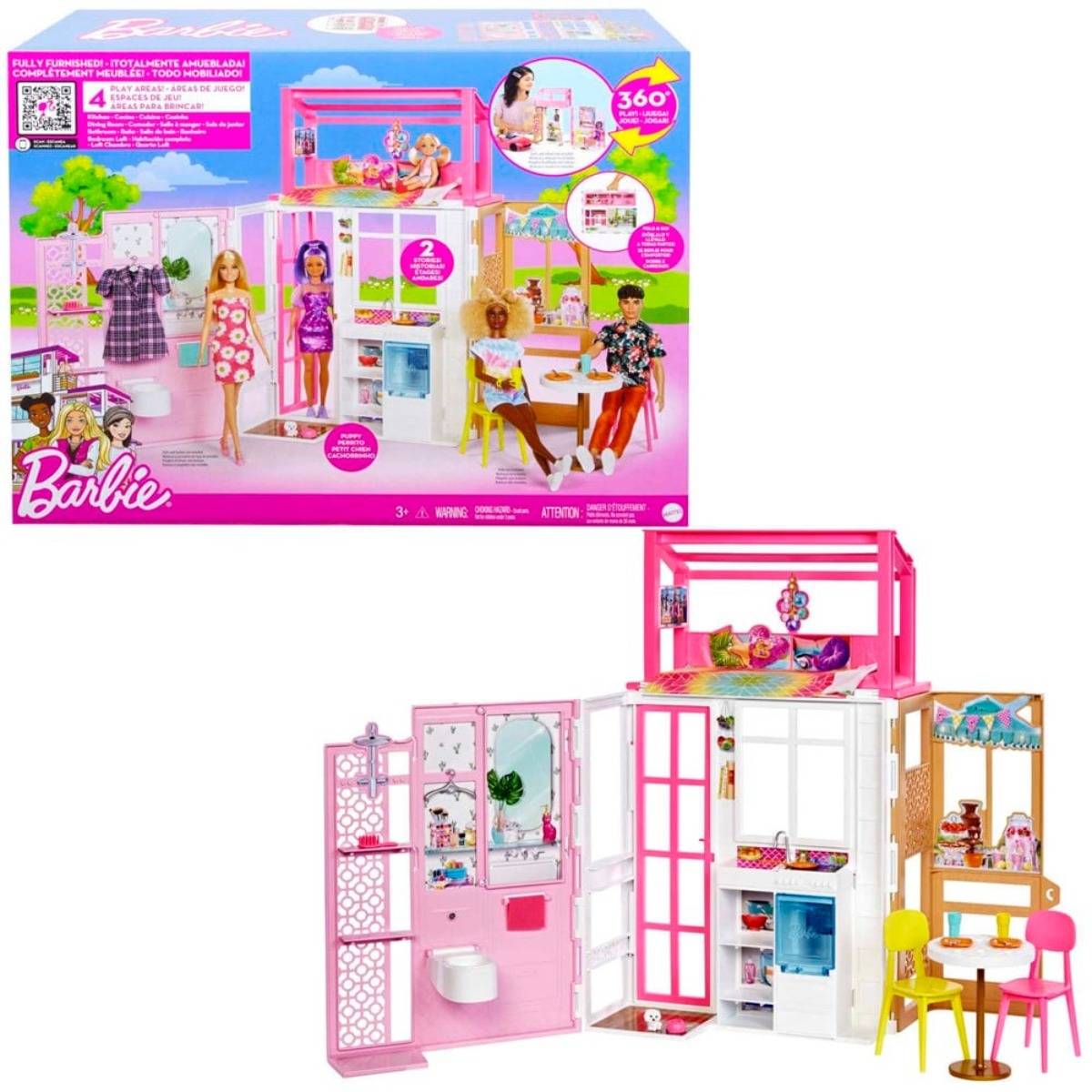 Barbie Portatif Taşınabilir Evi