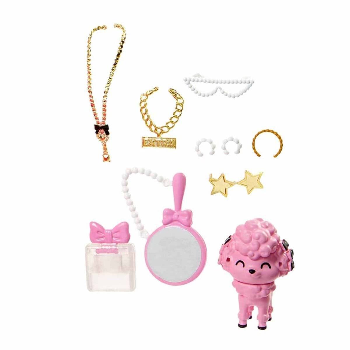 Barbie Extra Fancy Pembe Kostümlü Bebek