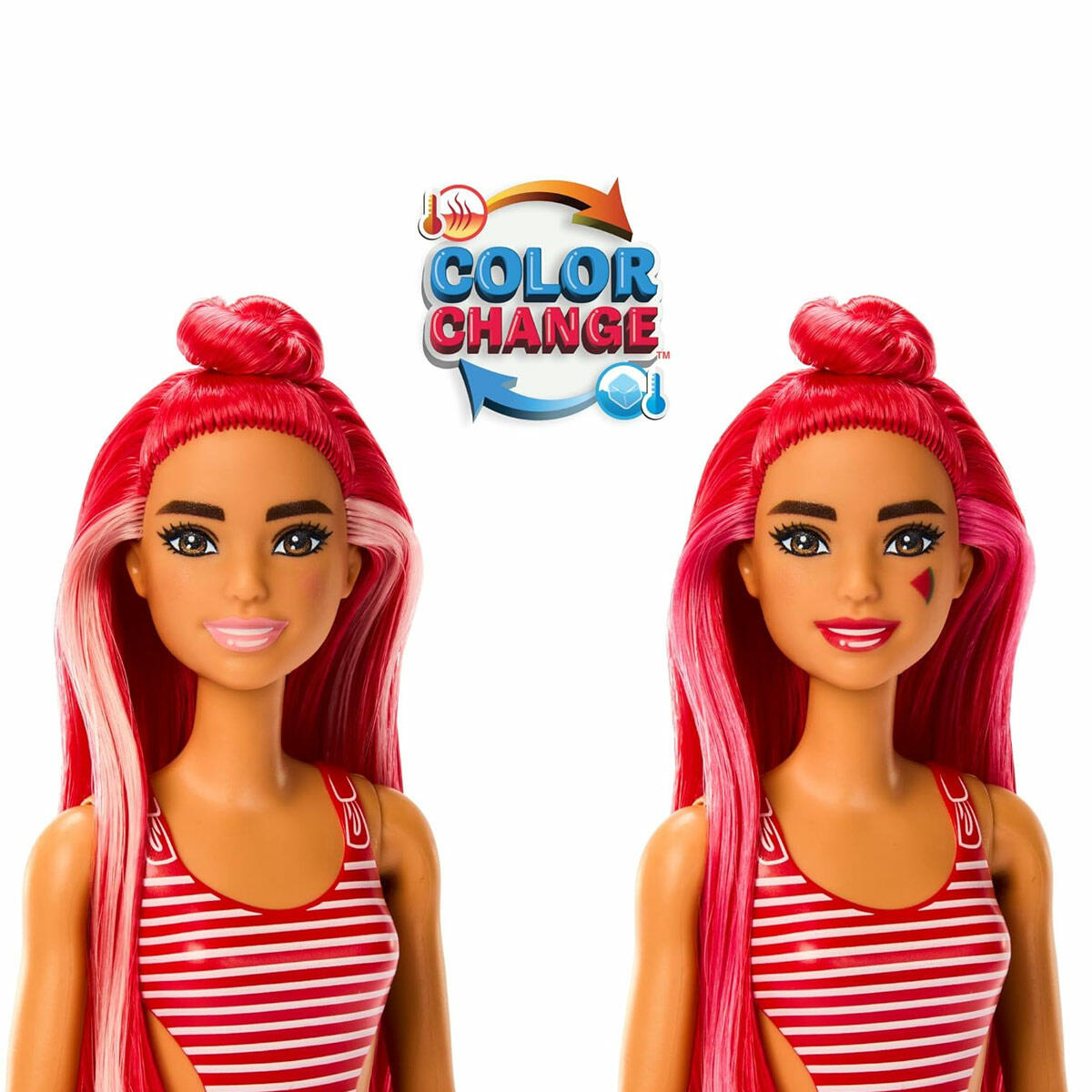 Barbie® Pop Reveal™ Meyve Serisi | 8 Sürprizli ve Slime™ Eğlenceli Bebek Seti | Meyve Kokulu Barbie Serisi