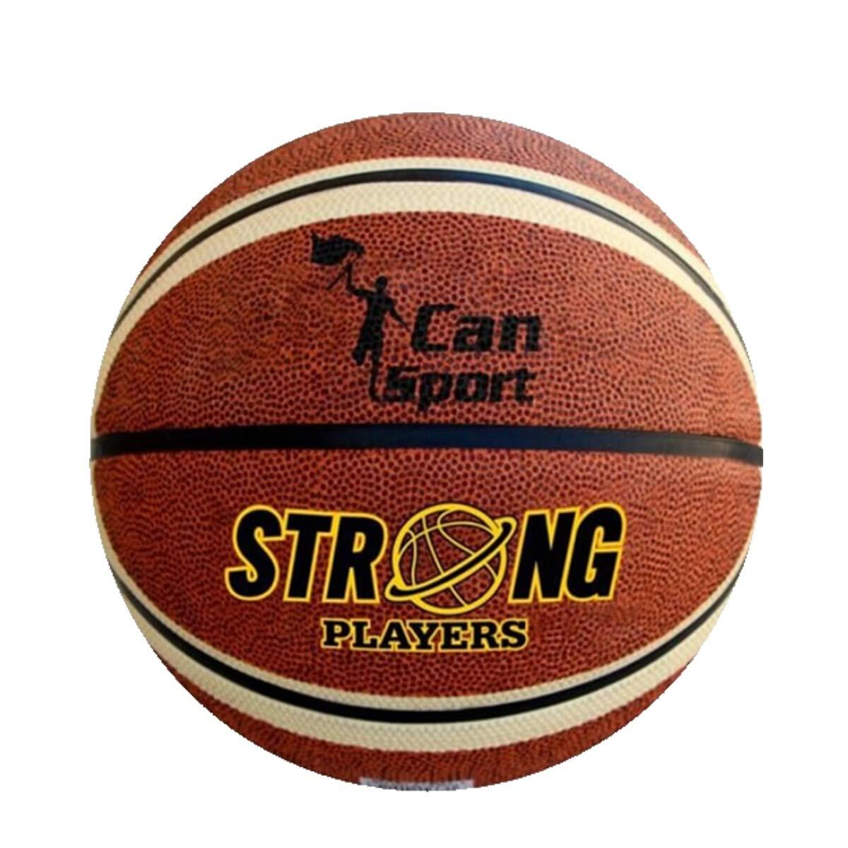 Basketbol Topu No: 7 Büyük Strong Kahverengi | 1. Kalite İç Mekan Maç Topu | Profesyonel Antrenman Topu