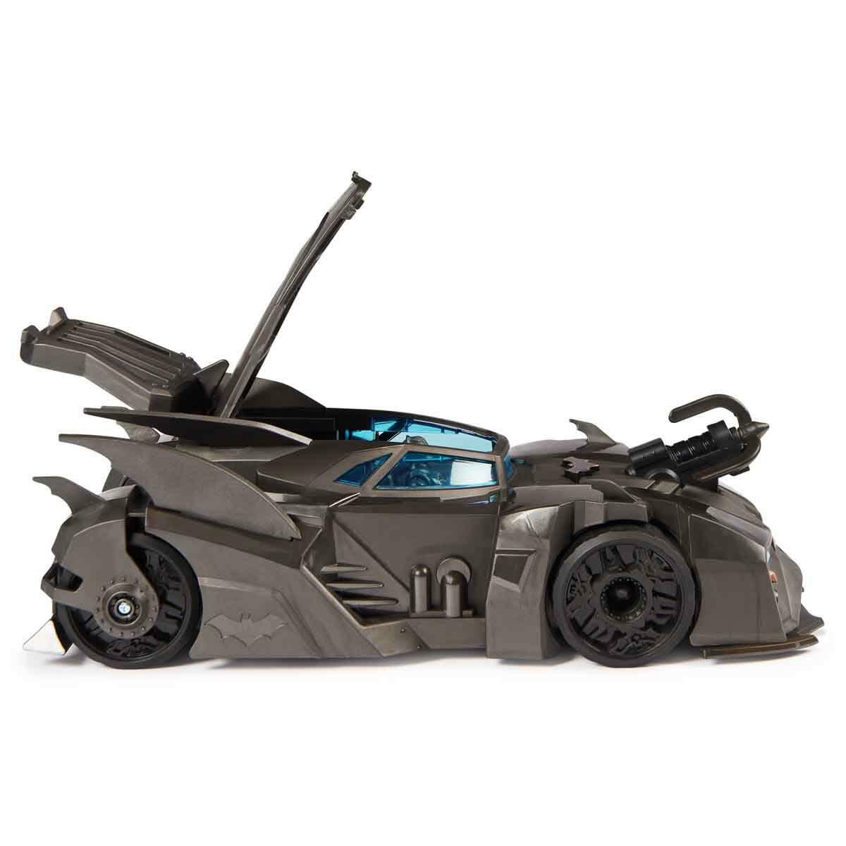DC Comics Batman Crusader Batmobile Aracı ve Figür Seti | 10 cm Batman Figürü | Feyza Oyuncak