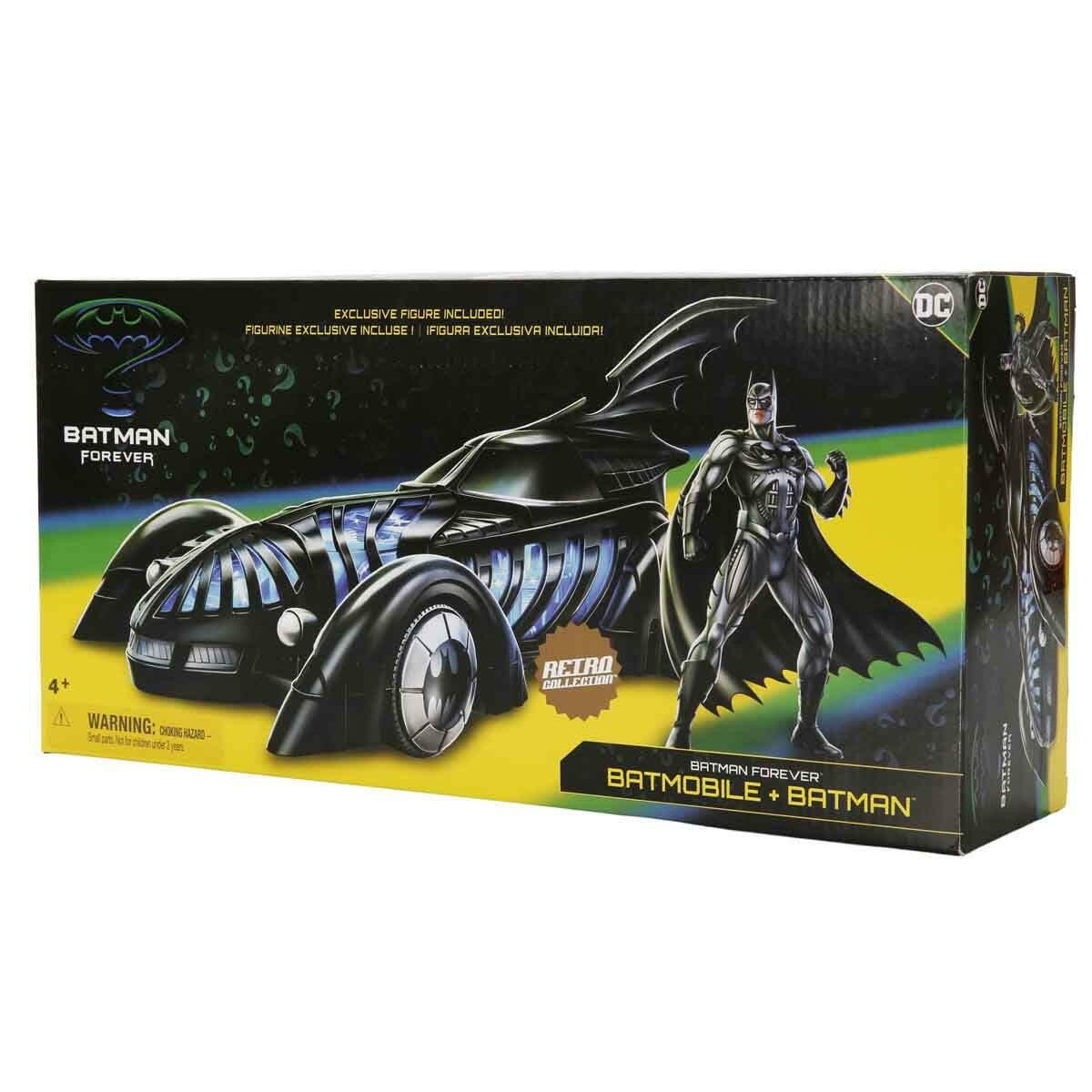 Batman Forever Retro Collection Batmobile ve Batman Aksiyon Figürü Seti | 50 CM Dev Araç