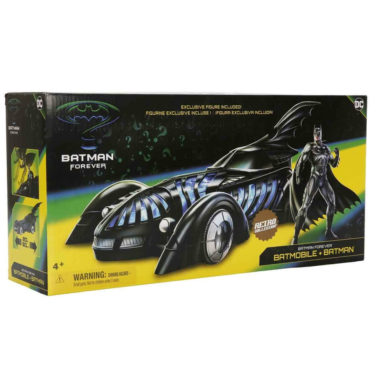 Batman Forever Retro Collection Batmobile ve Batman Aksiyon Figürü Seti | 50 CM Dev Araç