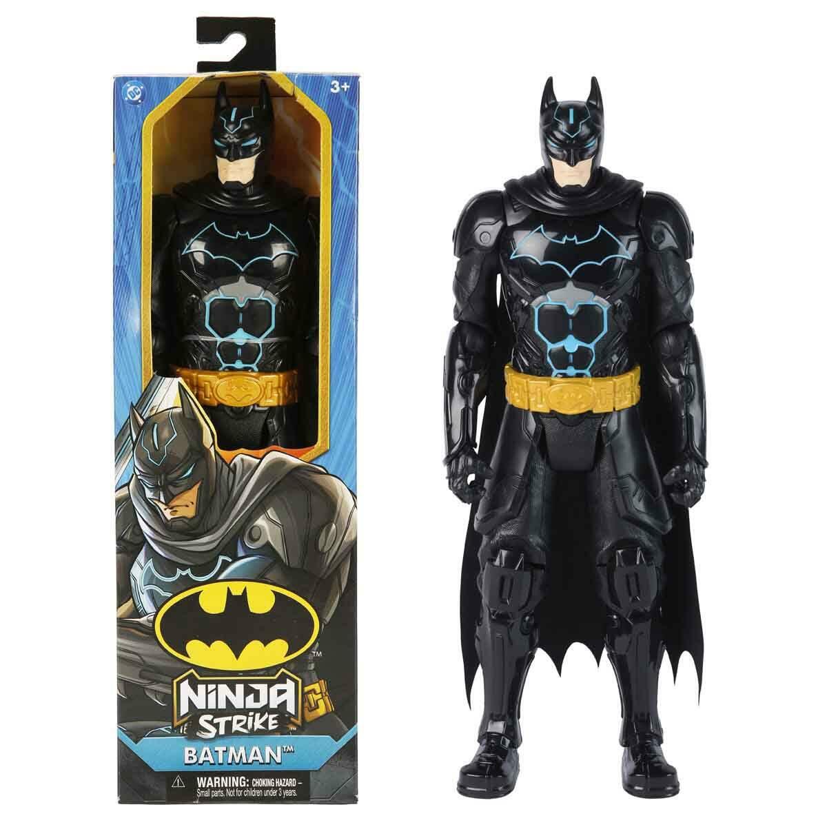 DC Comics Batman Ninja Strike Aksiyon Figürü 30 cm | Hareketli Eklemli Ninja Batman | Orijinal Lisanslı Dev Figür