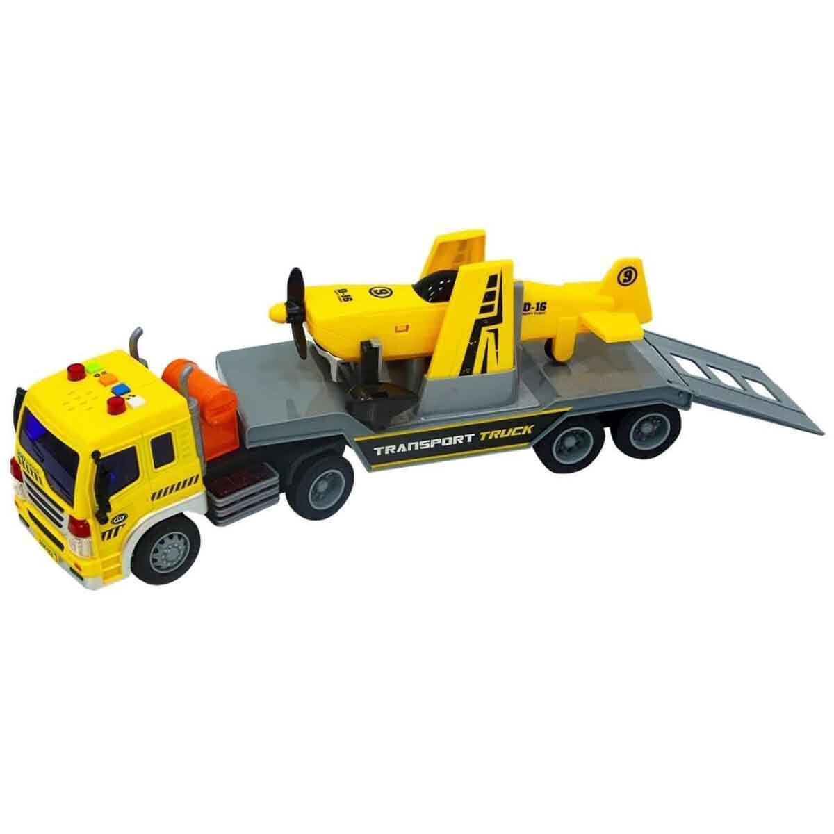 1:16 Maxx Wheels Sesli ve Işıklı Transporter Tır
