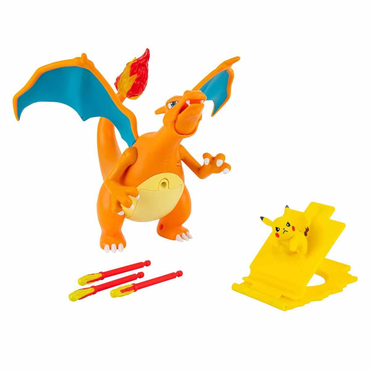 Pokemon Flame and Flight Deluxe Charizard Figürü
