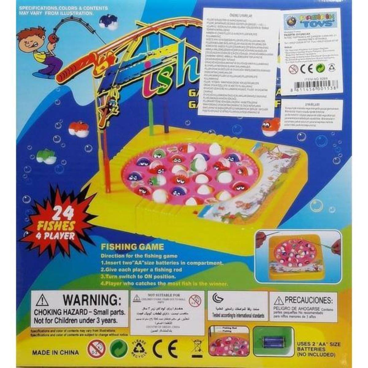 Pasifik Pilli Balık Yakalama Oyunu 24 Balık