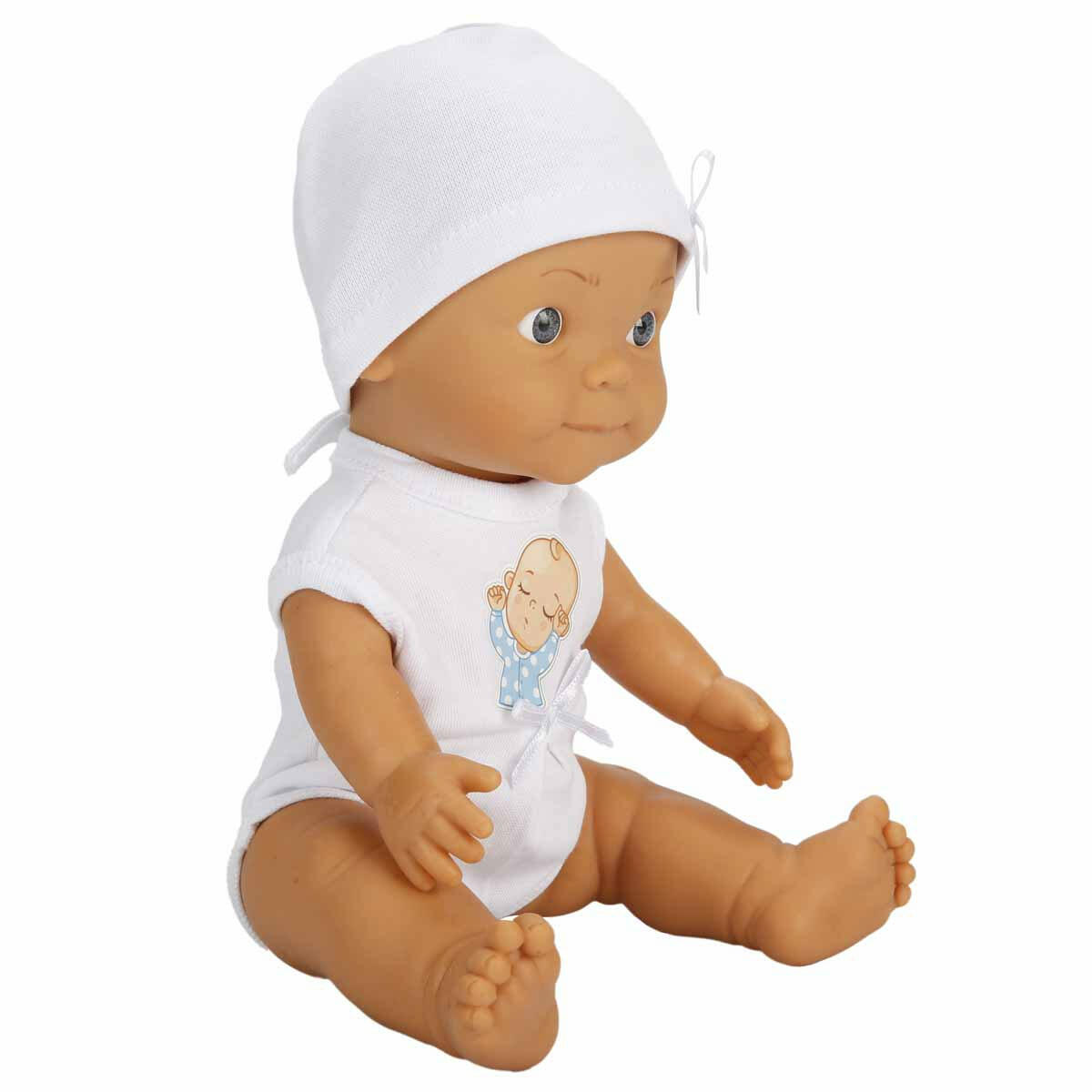 Bebelou Sesli Hoş Geldin Bebeği 30 cm | Battaniyeli Ve Sesli İnteraktif Bebek | Eğitici Rol Yapma Oyuncağı