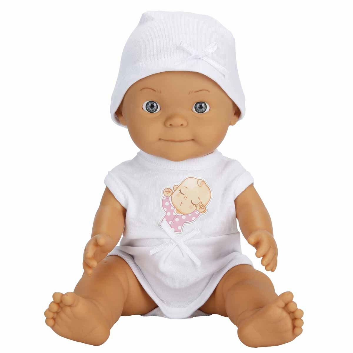 Bebelou Sesli Hoş Geldin Bebeği 30 cm | Battaniyeli Ve Sesli İnteraktif Bebek | Eğitici Rol Yapma Oyuncağı
