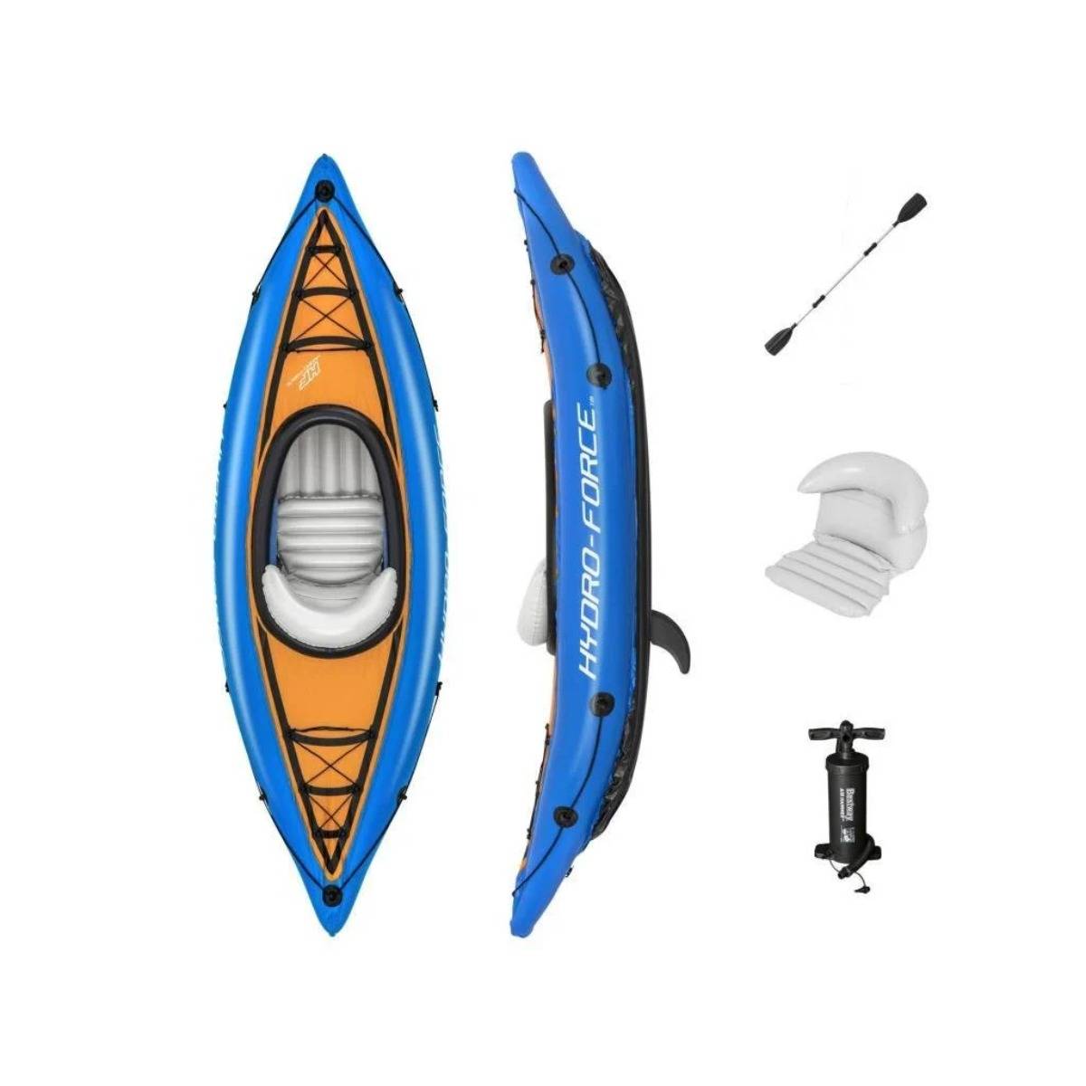 Bestway Hydro-Force Cove Champion Şişme Kano Tek Kişilik