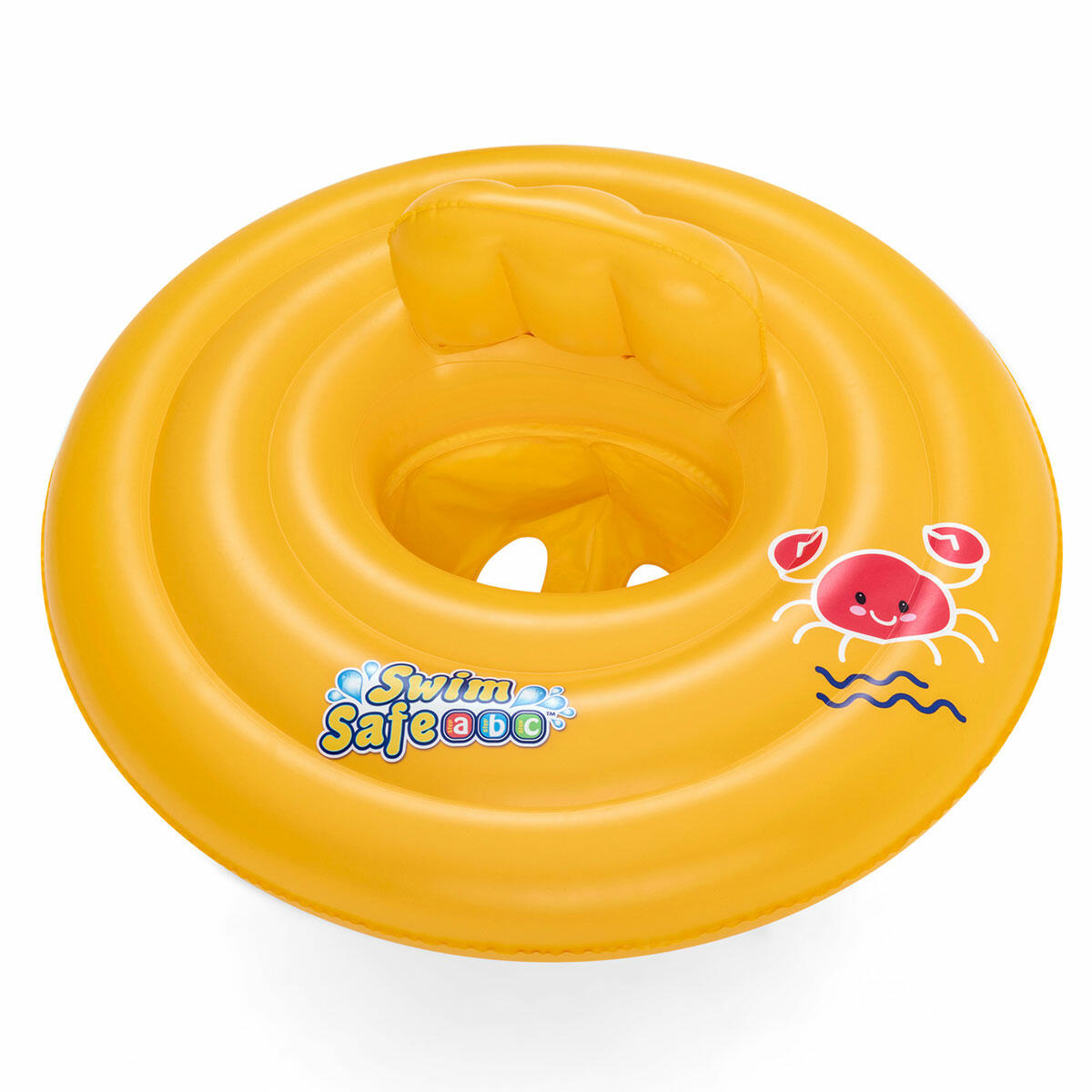 Bestway 69 cm Lüks Oturaklı Baby Float | UV 50+ Korumalı, 3 Hava Çemberli ve Güvenli Bebek Binicisi (0-3 Yaş)