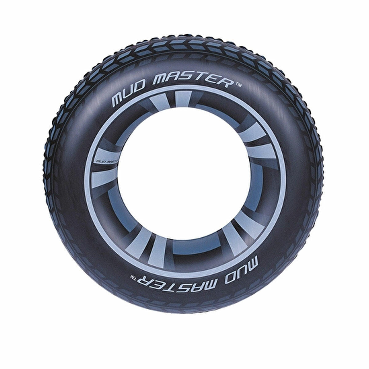 Bestway 91 cm Teker Desenli Deniz Simidi | Havuz ve Deniz İçin Dev Tekerlekli Şişme Simit | 6 Yaş ve Üzeri Dayanıklı PVC Deniz Oyuncağı