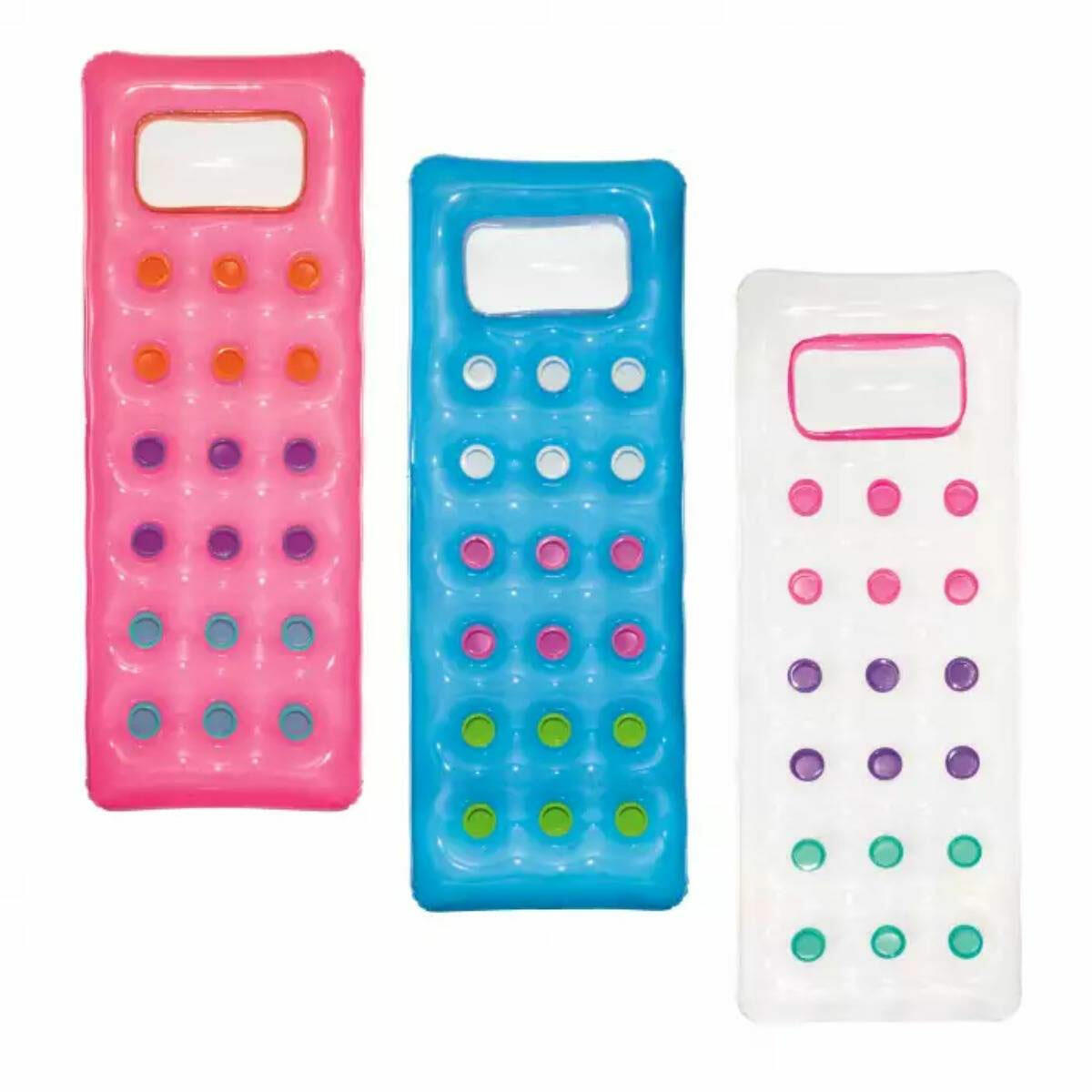 Bestway® Bardaklı Deniz ve Havuz Yatağı | 177x63 cm | UV 50+ Korumalı ve Yastıklı Lüks Deniz Şezlongu