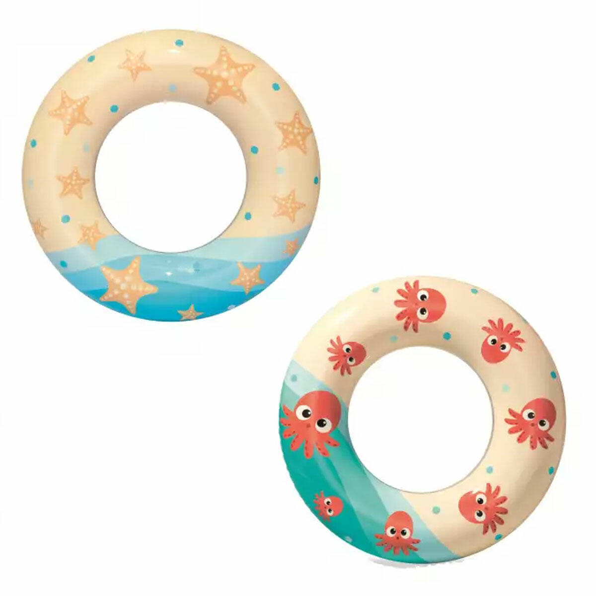 Bestway Çocuk Can Simidi 61 cm – Yırtılmaya Dayanıklı Desenli Yüzme Simidi