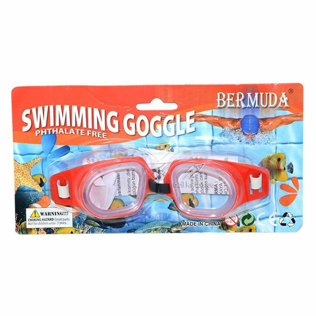 Bestway Çocuk Yüzücü Gözlüğü – 3-6 Yaş Su Geçirmez UV Koruma Gözlük