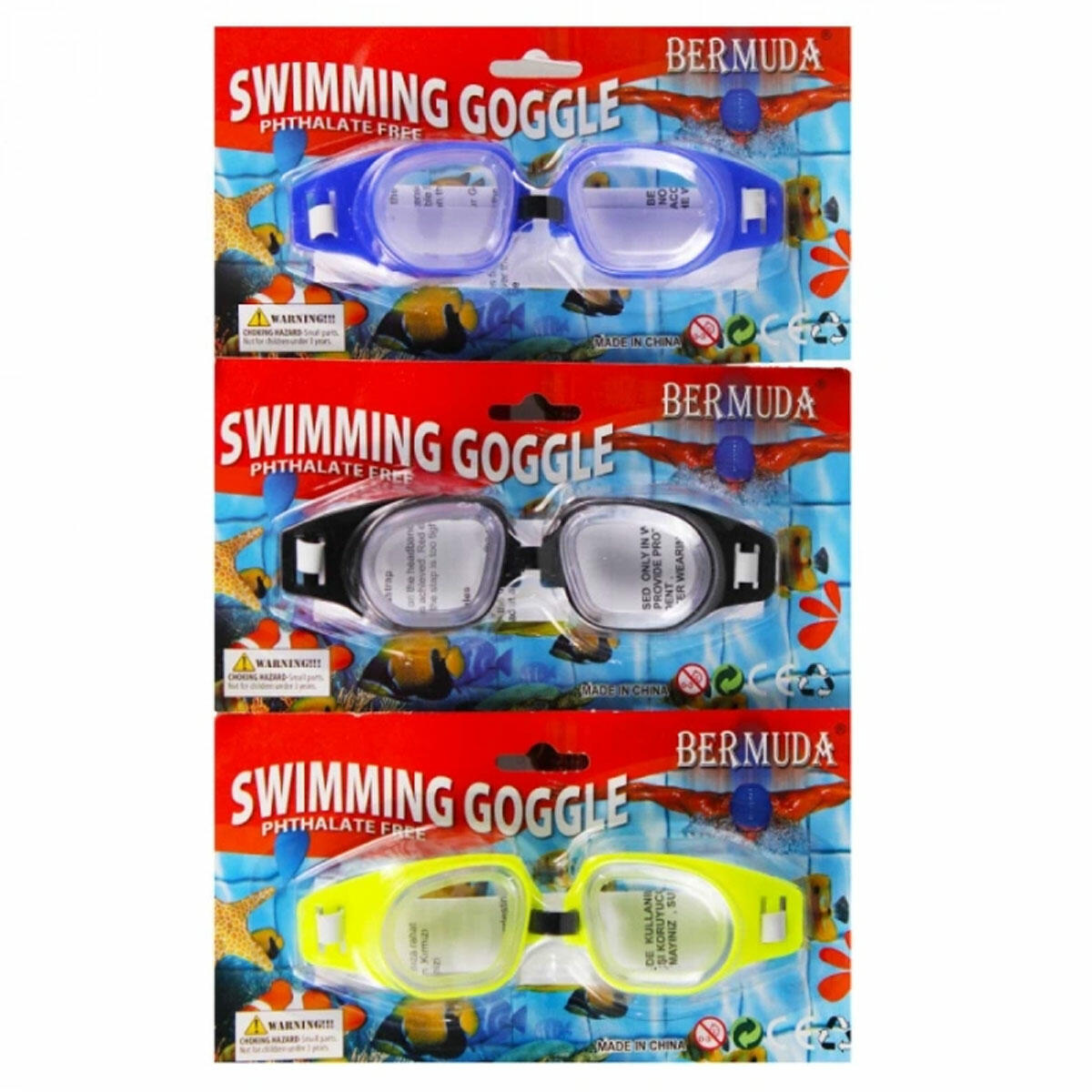 Bestway Çocuk Yüzücü Gözlüğü – 3-6 Yaş Su Geçirmez UV Koruma Gözlük