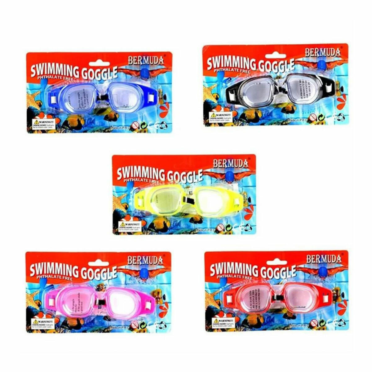 Bestway Çocuk Yüzücü Gözlüğü – 3-6 Yaş Su Geçirmez UV Koruma Gözlük