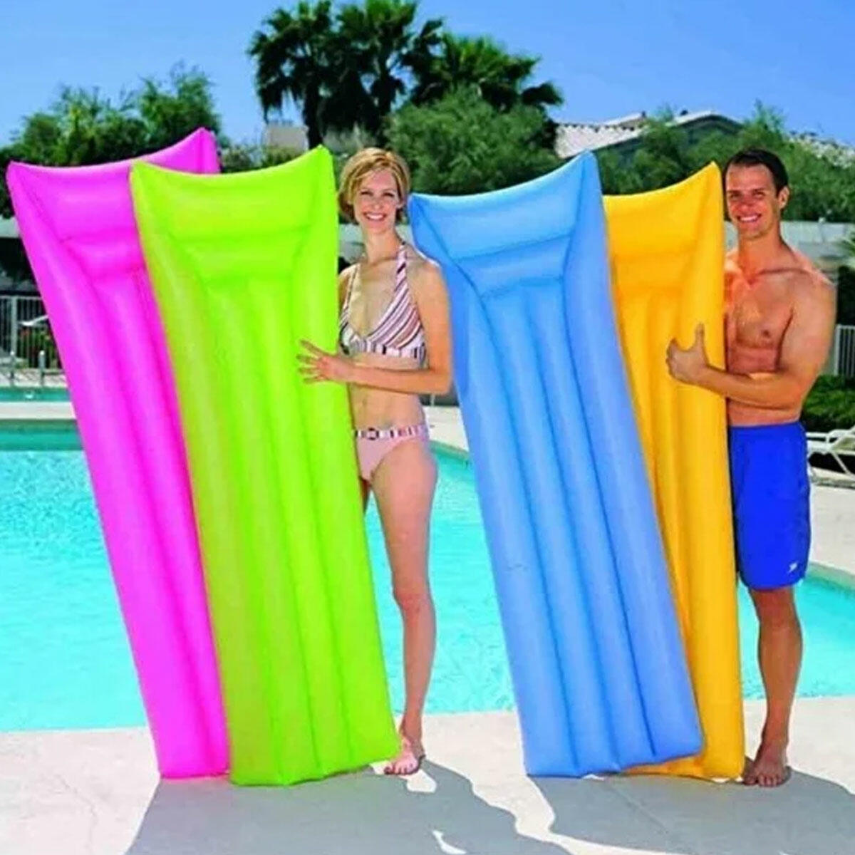 Bestway Deniz Yatağı Ekonomik – 183x69 cm Şişme Yüzme ve Su Yatağı