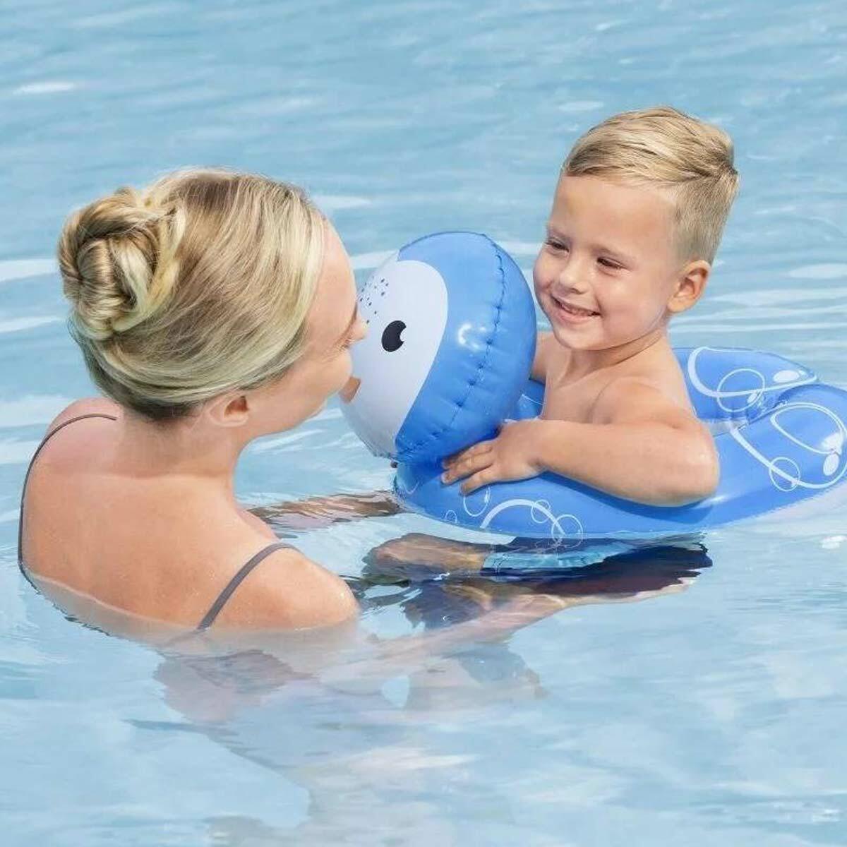 Bestway® Hayvan Başlı Çocuk Deniz Simidi | 52 cm Havuz Ve Plaj Simidi | Sevimli Hayvan Figürlü Simit