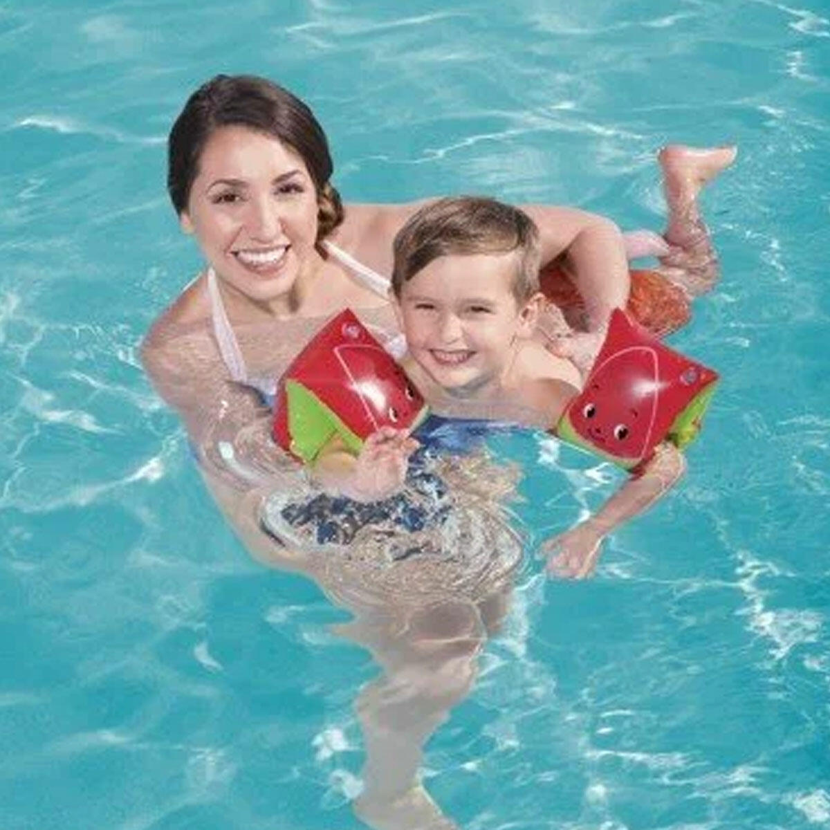 Bestway Meyve Desenli Kolluk | 3-6 Yaş Çocuklar İçin Dayanıklı PVC Yüzme Güvenliği