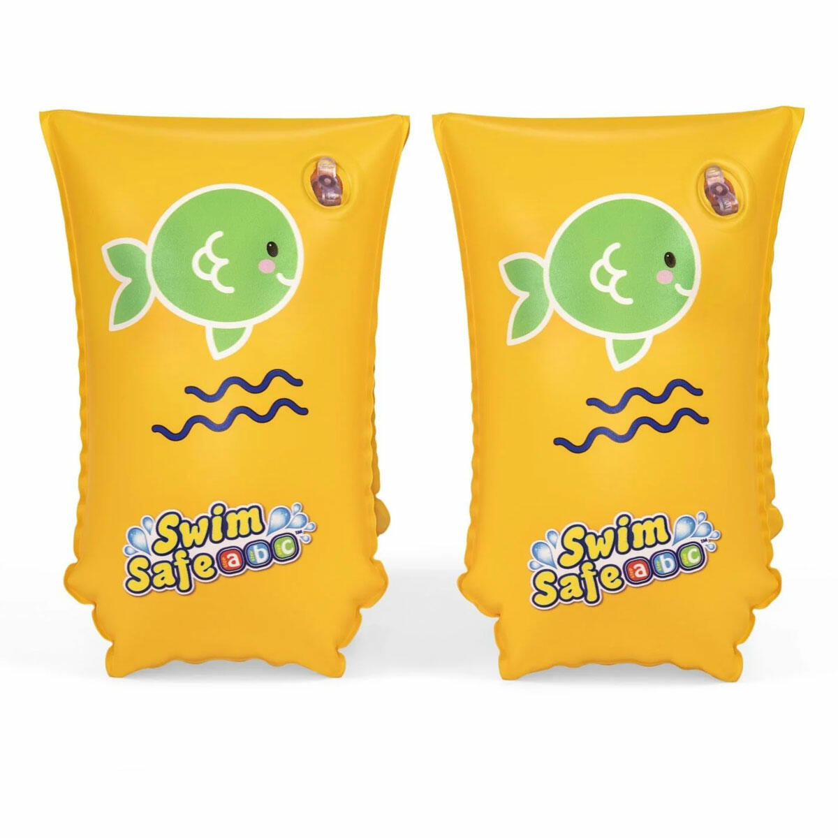 Bestway Swim Safe ABC™ WonderSplash™ Şişme Kolluk | Step C Yüzme Eğitimi Yardımcısı | Çocuklar İçin Çift Hava Çemberli Güvenli Yüzme Kolluğu