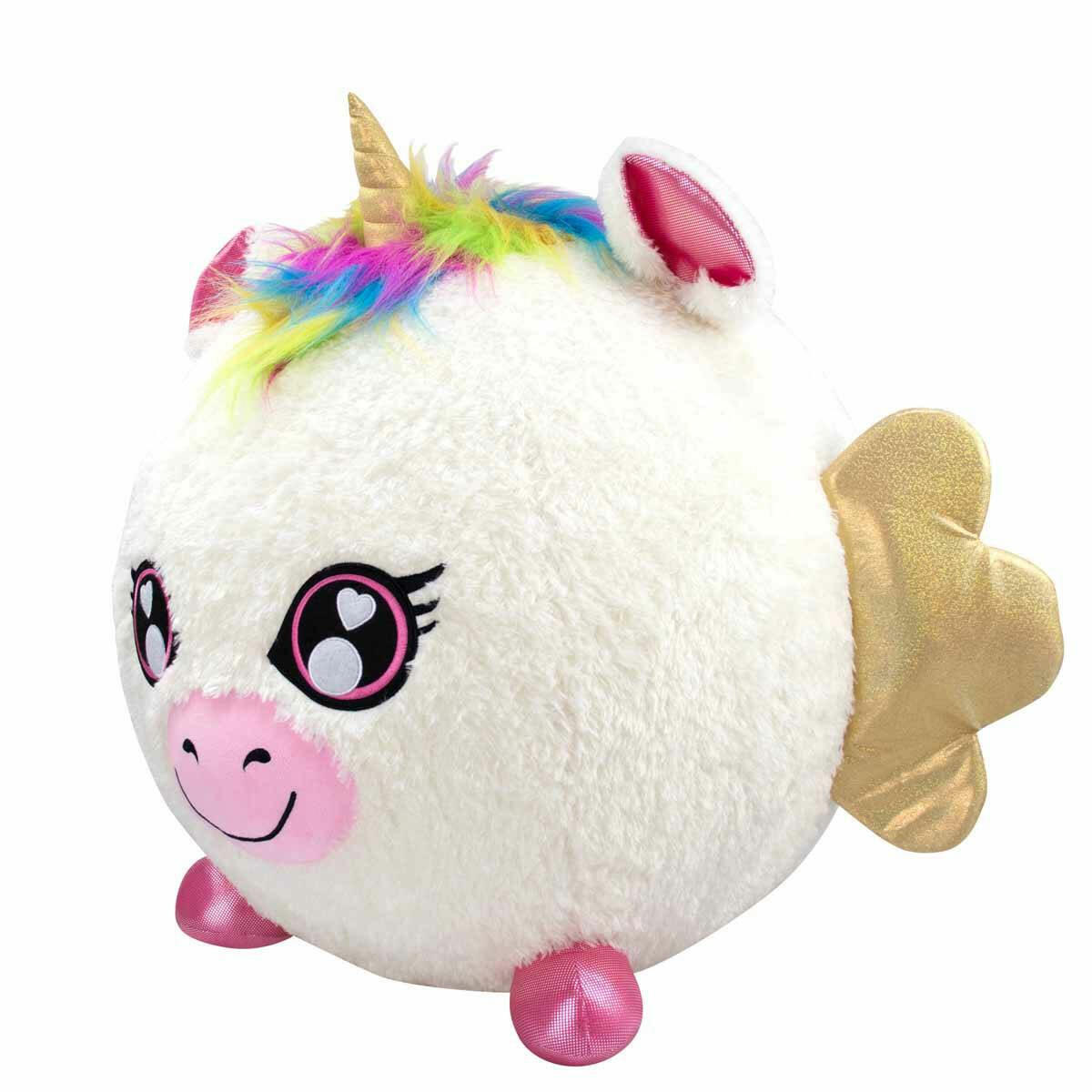 Biggies Şişme Peluş Unicorn XXL– Dev Boy Şişebilir Pelüş Unicorn