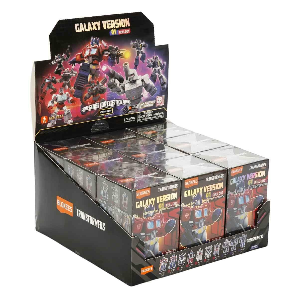 Blokees Transformers Galaxy Version 01 Roll Out Figür Yapım Seti | Sürpriz Paket | İnşa Edilebilir Transformers Figürleri