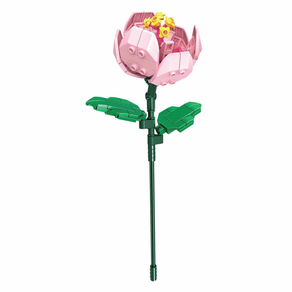 BLX Çiçek Buketleri Yapım Blokları | Dekoratif Yapay Çiçek Seti | Solmayan Çiçek Tasarımları ve Hobi Seti