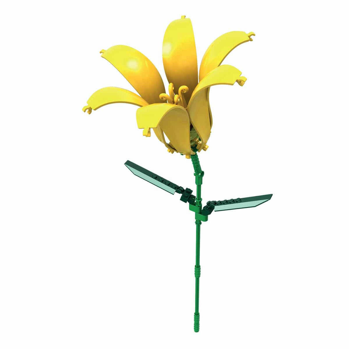 BLX Çiçek Buketleri Yapım Blokları | Dekoratif Yapay Çiçek Seti | Solmayan Çiçek Tasarımları ve Hobi Seti