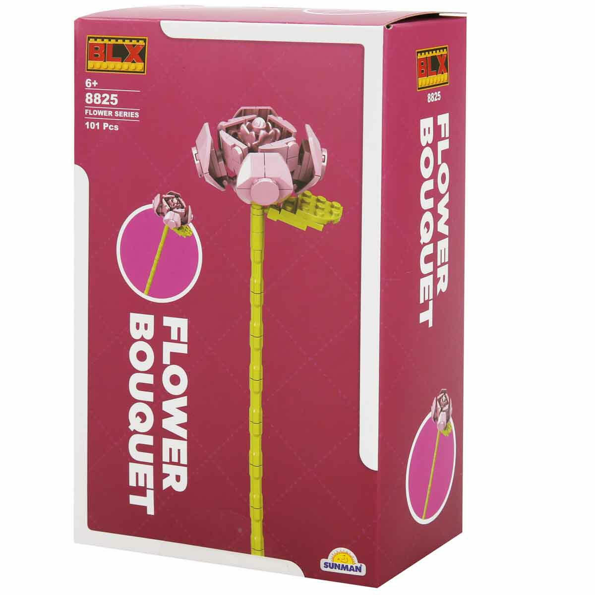 BLX Gül Buketi 101 Parça | Solmayan Dekoratif Gül Yapım Seti | Sevgililer Günü ve Özel Günler İçin Romantik Blok Hediyesi