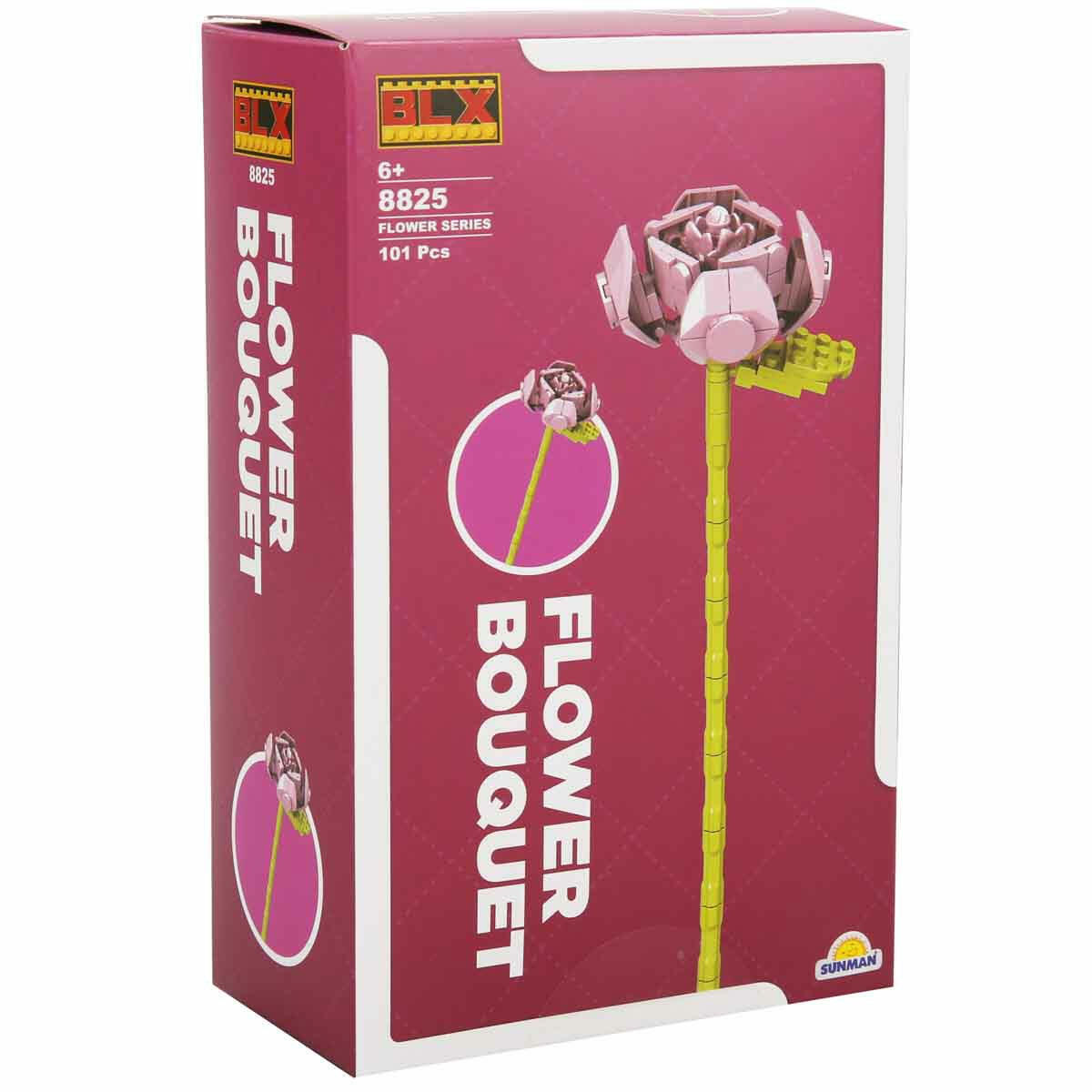 BLX Gül Buketi 101 Parça | Solmayan Dekoratif Gül Yapım Seti | Sevgililer Günü ve Özel Günler İçin Romantik Blok Hediyesi