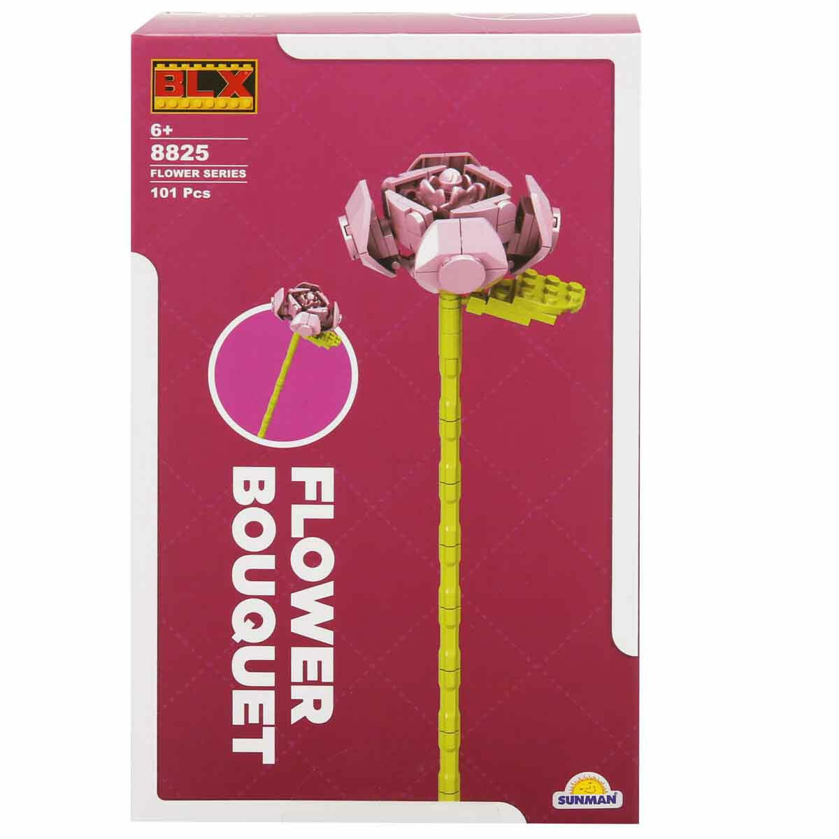 BLX Gül Buketi 101 Parça | Solmayan Dekoratif Gül Yapım Seti | Sevgililer Günü ve Özel Günler İçin Romantik Blok Hediyesi