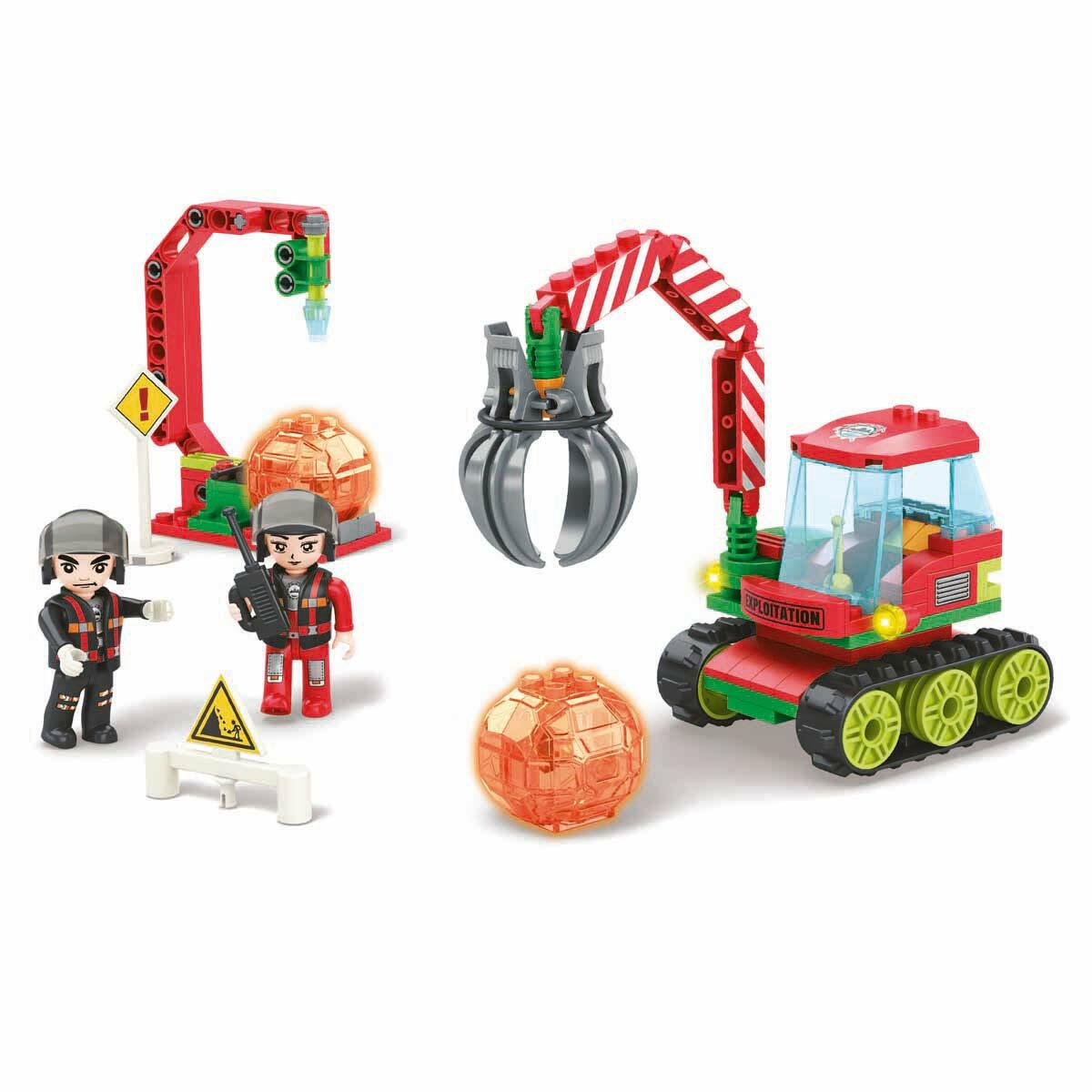 BLX Mining Altın Madeni Çalışması | 149 Parça Yapım Seti | Detaylı Madencilik Ve İnşa Oyun Seti