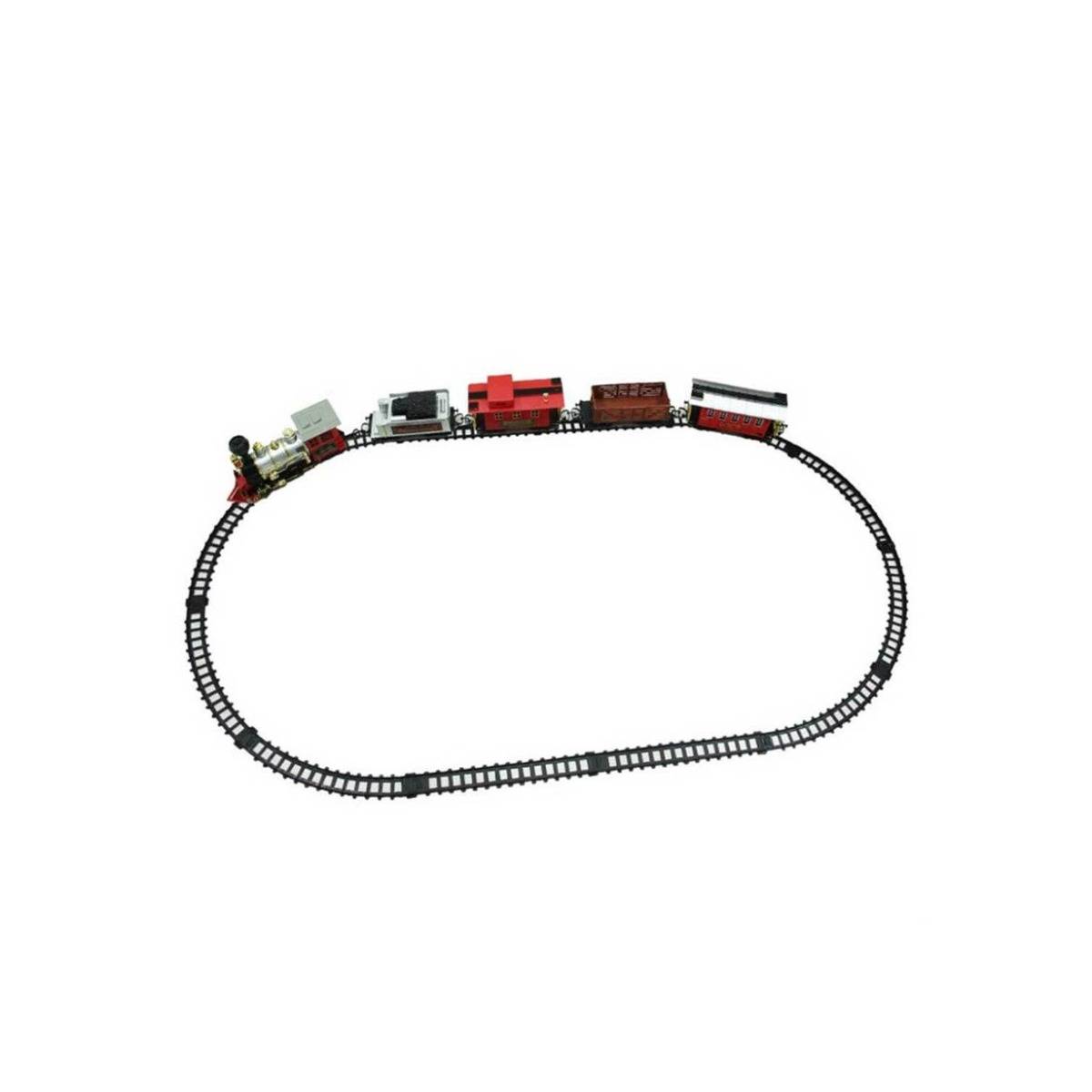 Klasik Tren Seti Sesli ve Işıklı 35 Parça