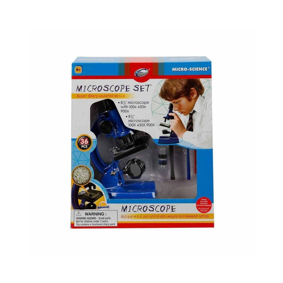 Sunman Mikroskop Bilim Seti 36 Parça