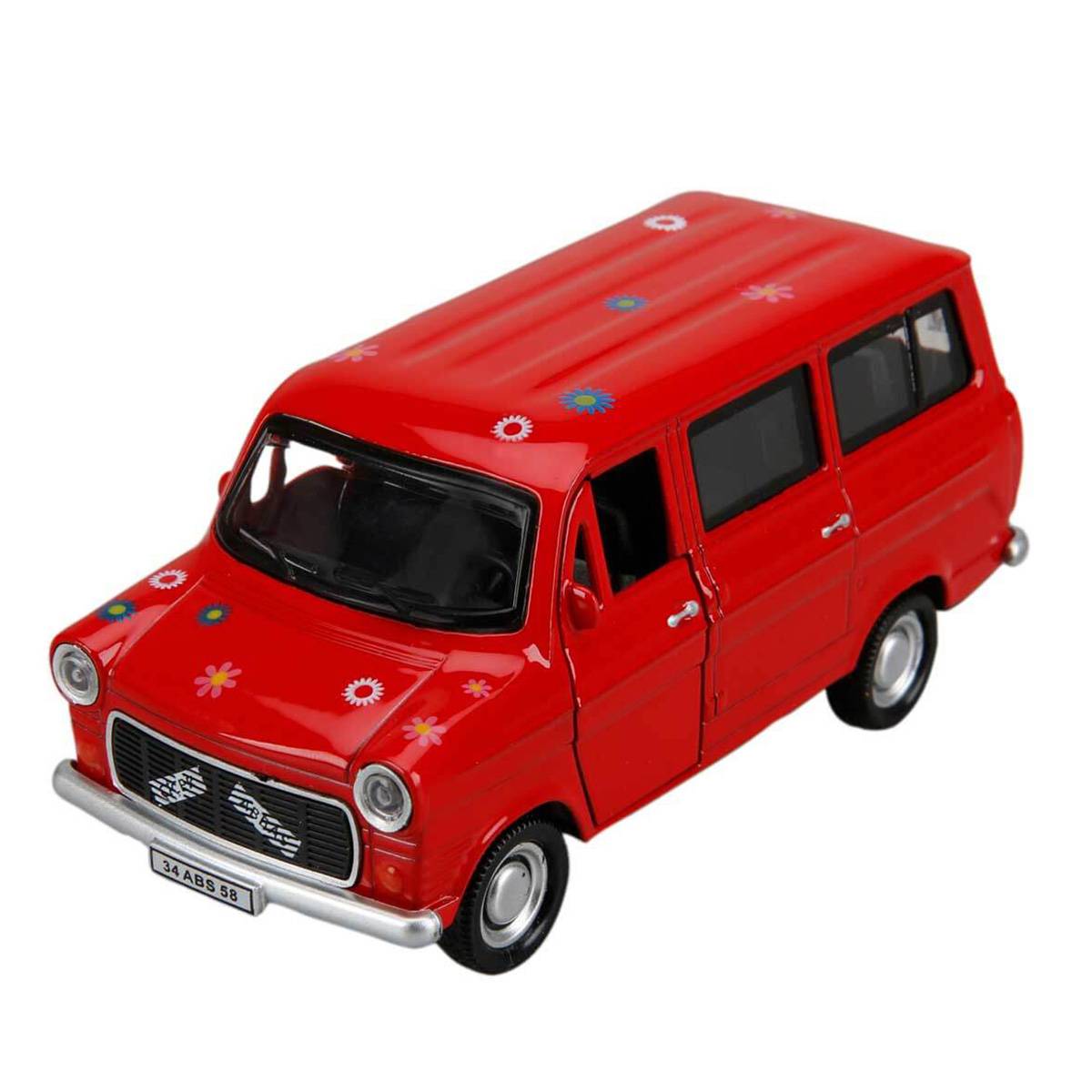 Çek Bırak Sesli ve Işıklı Çiçek Abbas Minibüs