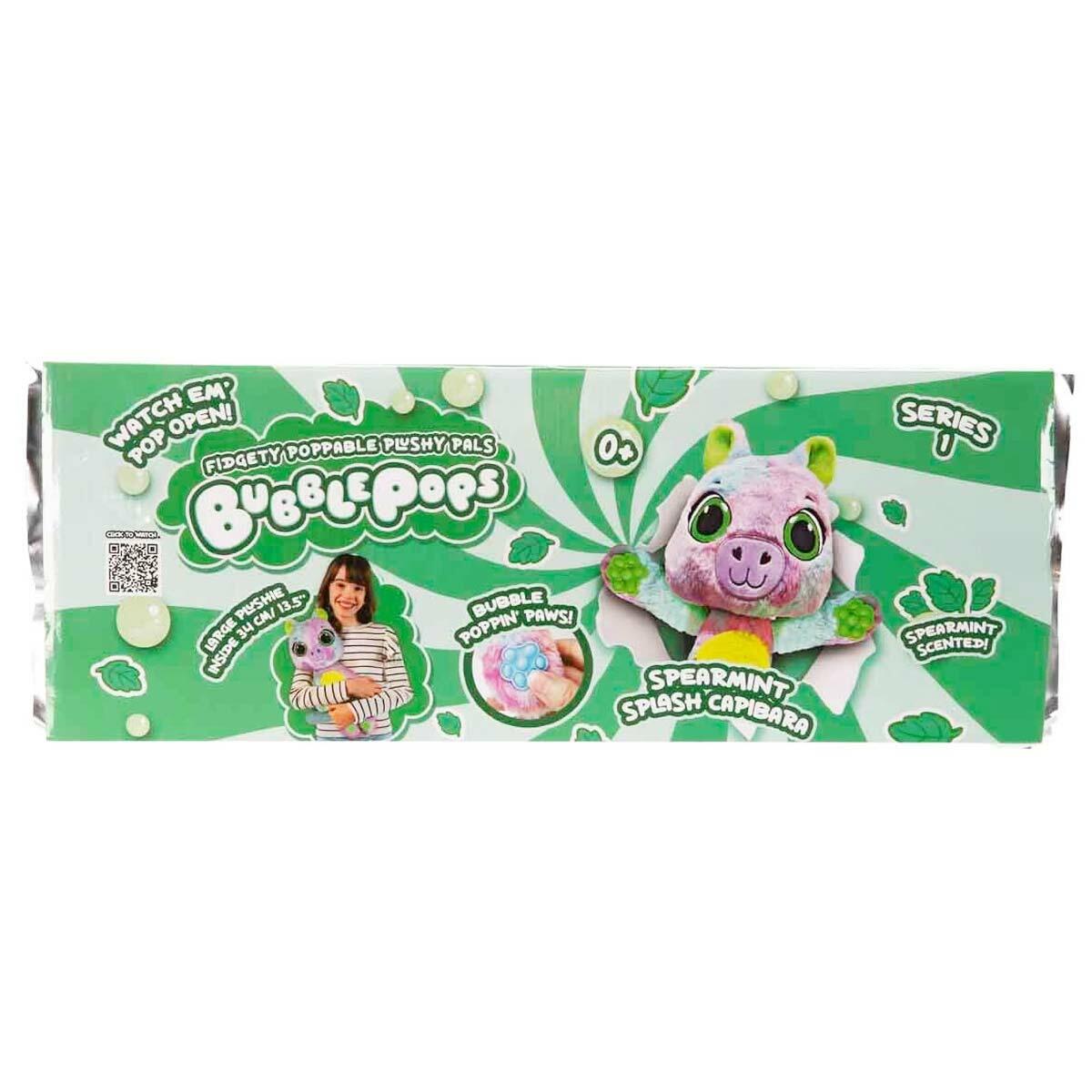 Bubble Pops Spearmint Splash Capibara | Nane Kokulu Şişme Pelüş