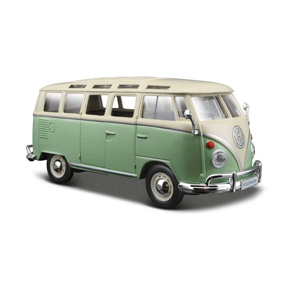 Maisto 1:25 Volkswagen Van Samba Model Araba