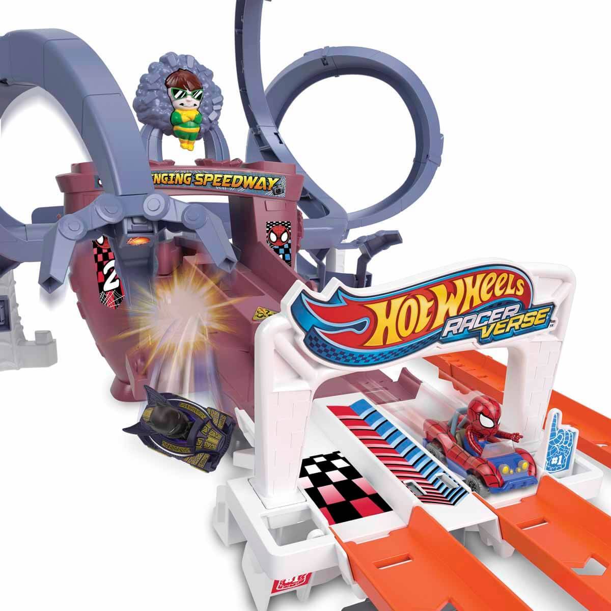 Hot Wheels RacerVerse Marvel 2 Araçlı Pist Seti