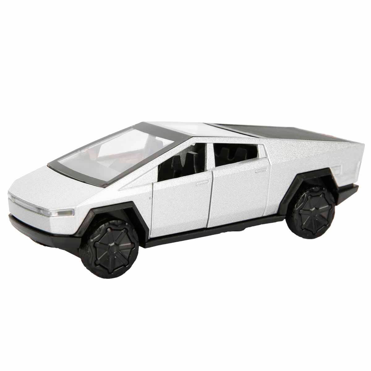 1:36 Tesla Cybertruck Sesli ve Işıklı Die-Cast Çek Bırak Araba