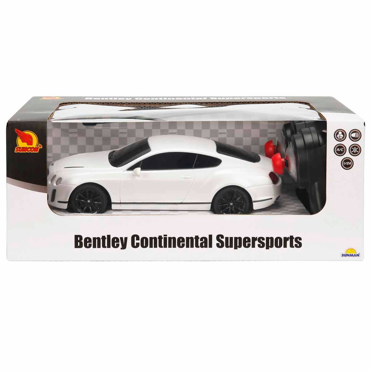 1:24 Bentley Continental Supersports Işıklı Uzaktan Kumandalı Araba