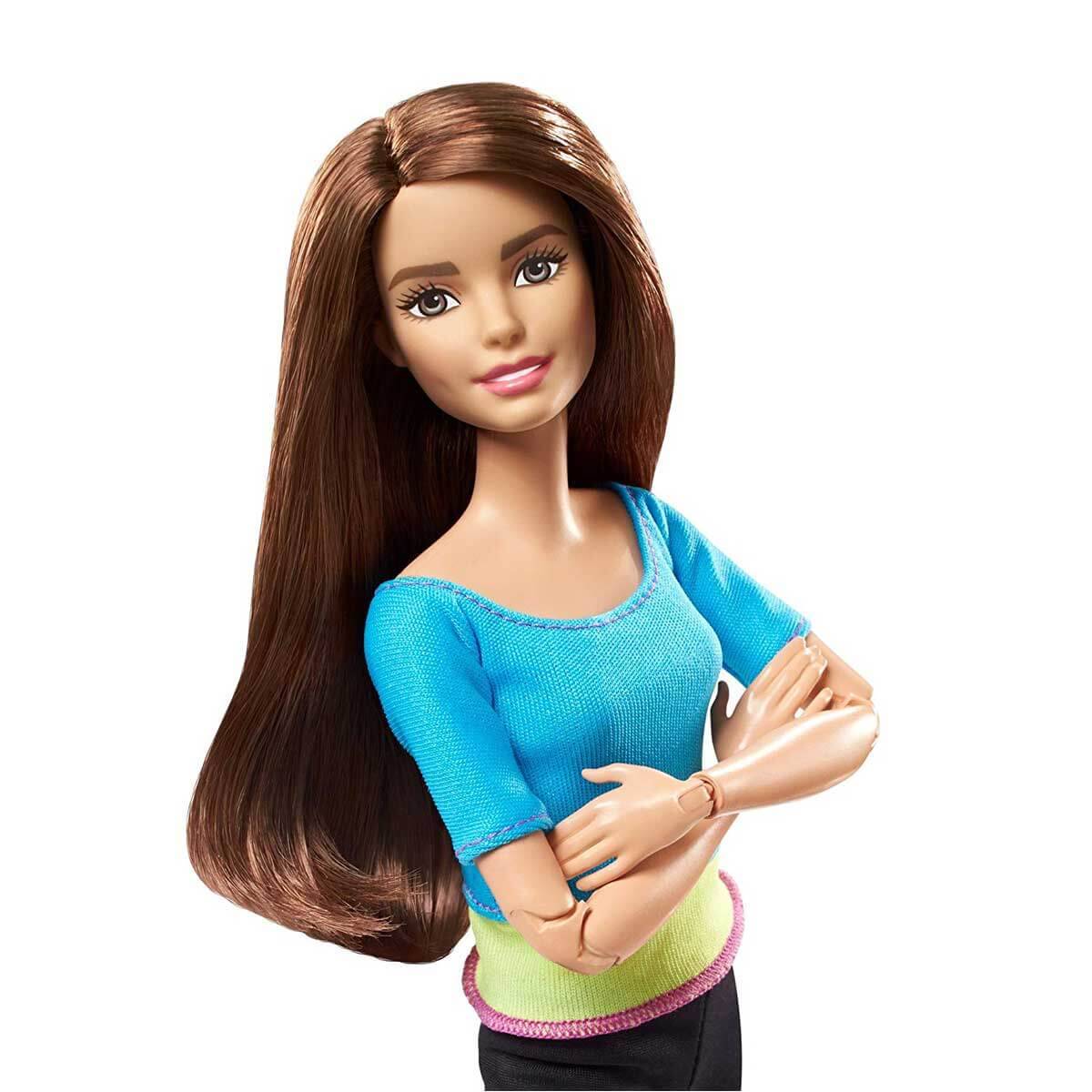 Barbie Sonsuz Hareket Kumral Bebeğim